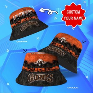 San Francisco Giants MLB Bucket Hat Personalized SBH151