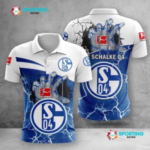 Schalke 04 Polo Shirt Golf Shirt 3D PLS1186