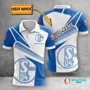 Schalke 04 Polo Shirt Golf Shirt 3D PLS1785