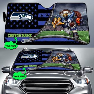 Seattle Seahawks NFL Car Sun Shade CSS0525