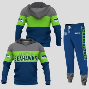Seattle Seahawks NFL Combo Hoodie And Joggers Gift For Fan 2023 CHJ209