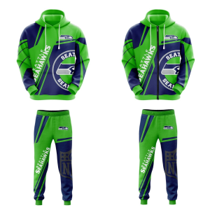 Seattle Seahawks NFL Combo Hoodie And Joggers Gift For Fan 2023 CHJ262