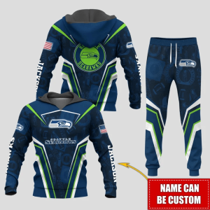 Seattle Seahawks NFL Combo Hoodie And Joggers Gift For Fans 2023 CHJ302