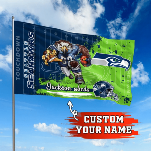 Seattle Seahawks NFL Custom Fly Flag Outdoor Flag Trend 2023 Fl203