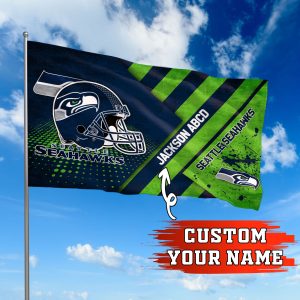 Seattle Seahawks NFL Personalized Fly Flag Outdoor Flag Fl003