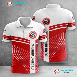 Sheffield United F.C Polo Shirt Golf Shirt 3D PLS1447