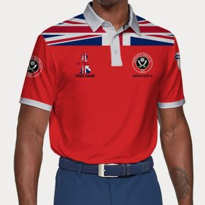 Sheffield United F.C Polo Shirt Golf Shirt 3D PLS1902