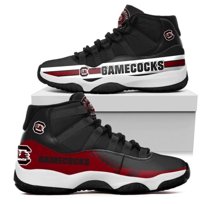 South Carolina Gamecocks NCAA 3D Air Jordan 11 Sneaker JD110303