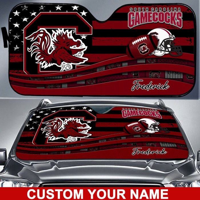 South Carolina Gamecocks NCAA Car Sun Shade CSS0639