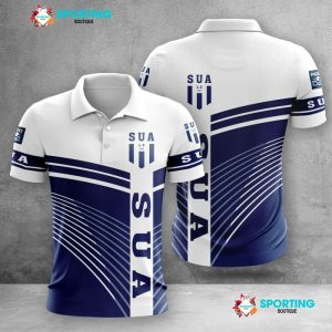 Sporting Union Agenais Polo Shirt Golf Shirt 3D PLS659