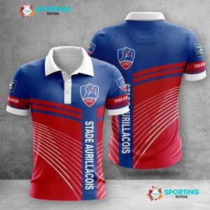 Stade Aurillacois Cantal Auvergne Polo Shirt Golf Shirt 3D PLS644