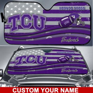 TCU Horned Frogs NCAA Car Sun Shade CSS0641