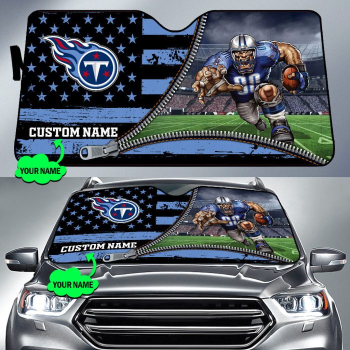 Tennessee Titans NFL Car Sun Shade CSS0506