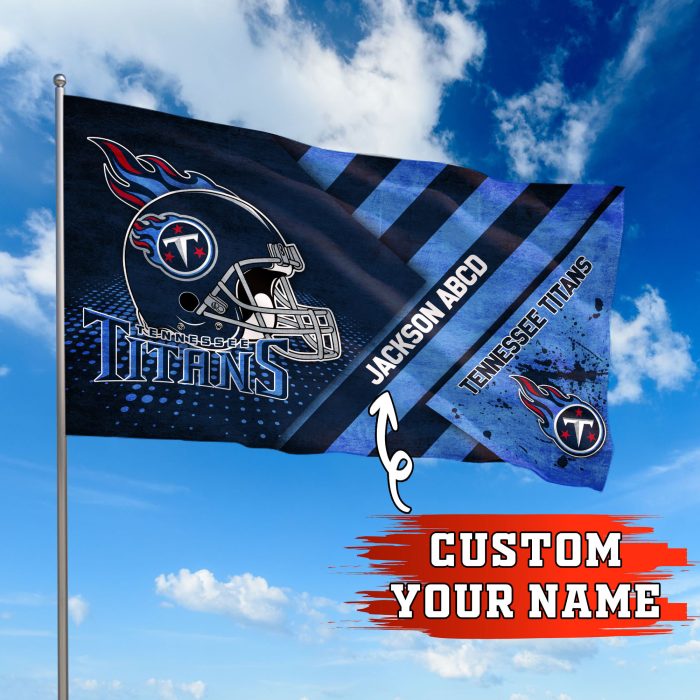 Tennessee Titans NFL Personalized Fly Flag Outdoor Flag Fl025