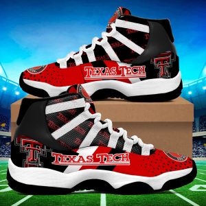 Texas Tech Red Raiders 3D NCAA Air Jordan 11 Sneaker JD110458