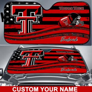 Texas Tech Red Raiders NCAA Car Sun Shade CSS0557