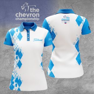 The Chevron Championship Titleist Polo Shirt Golf Shirt 3D PLS246