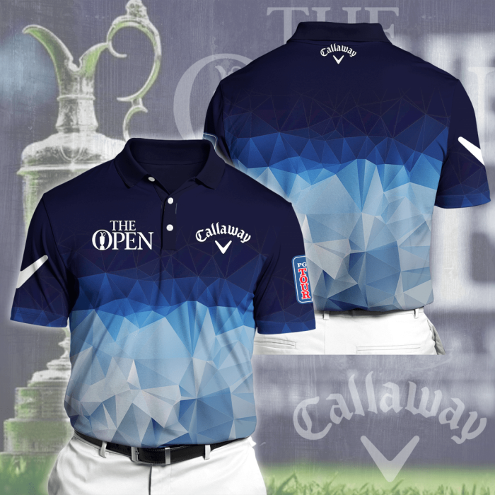 The Open Championship Callaway Polo Shirt Golf Shirt 3D PLS289