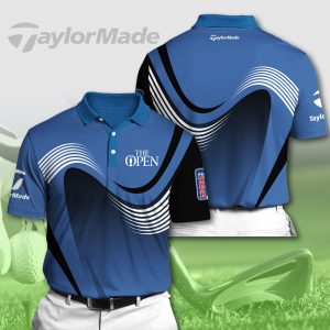 The Open Championship TaylorMade Polo Shirt Golf Shirt 3D PLS024
