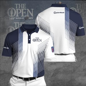 The Open Championship TaylorMade Polo Shirt Golf Shirt 3D PLS086