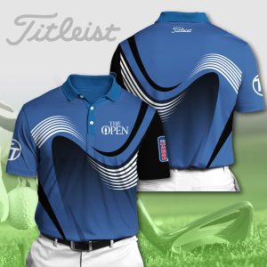 The Open Championship Titleist Polo Shirt Golf Shirt 3D PLS022