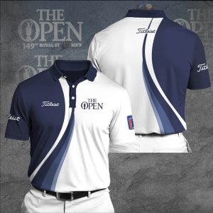 The Open Championship Titleist Polo Shirt Golf Shirt 3D PLS082