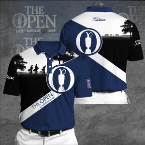 The Open Championship Titleist Polo Shirt Golf Shirt 3D PLS245