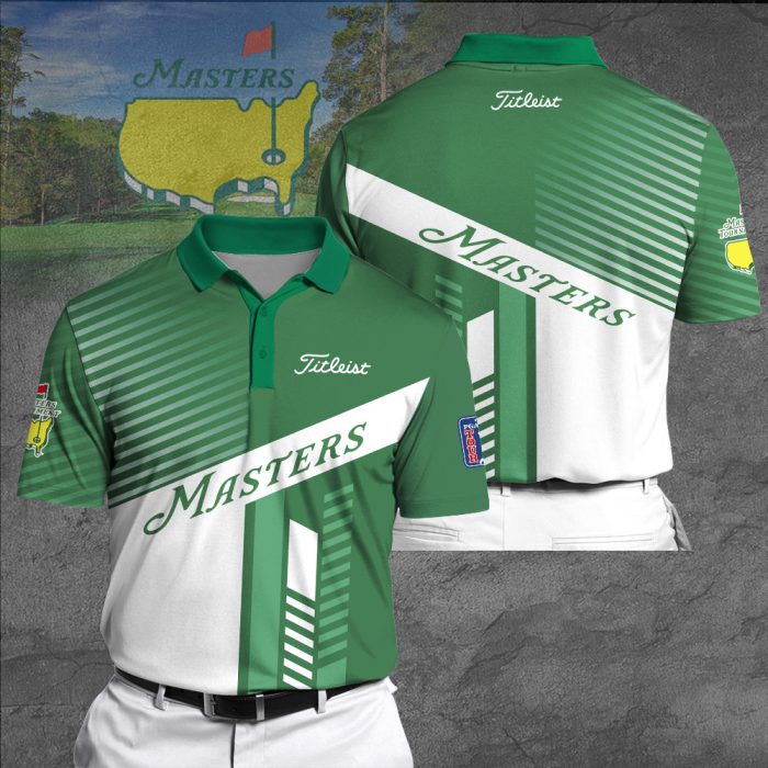 Titleist Masters Tournament Polo Shirt Golf Shirt 3D PLS018