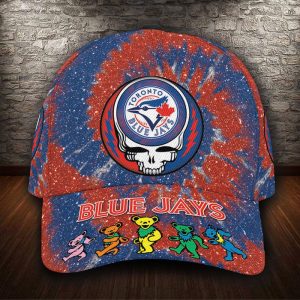 Toronto Blue Jays x Grateful Dead 3D Classic Baseball Cap CGI1798