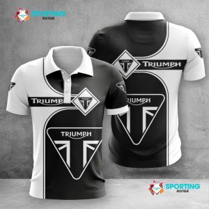Triumph Motorcycles Polo Shirt Golf Shirt 3D PLS1735