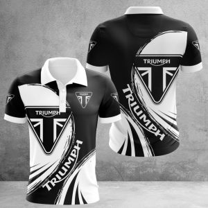 Triumph Motorcycles Polo Shirt Golf Shirt 3D PLS2444