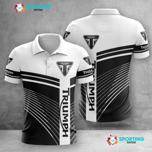 Triumph Motorcycles Polo Shirt Golf Shirt 3D PLS854