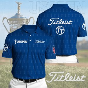 U.S. Open Championship Titleist Polo Shirt Golf Shirt 3D PLS233