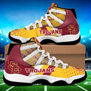 USC Trojans 3D NCAA Air Jordan 11 Sneaker JD110345