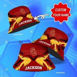 USC Trojans NCAA Bucket Hat Personalized SBH048
