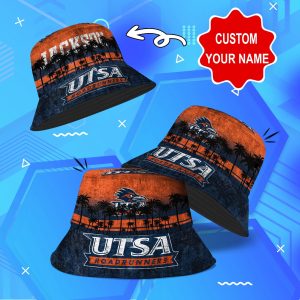 UTSA Roadrunners NCAA Bucket Hat Personalized SBH313