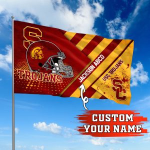 Usc Trojans NCAA Personalized Fly Flag Outdoor Flag Fl047