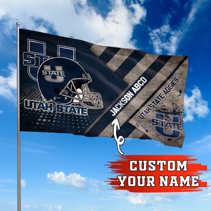 Utah State Aggies NCAA Personalized Fly Flag Outdoor Flag Fl117