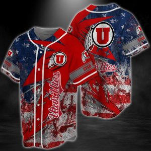 Utah Utes NCAA Baseball Jersey BJ1076
