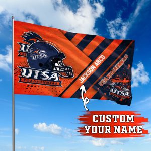 Utsa Roadrunners NCAA Personalized Fly Flag Outdoor Flag Fl010