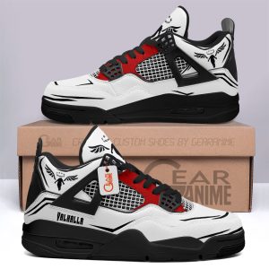 Valhalla Gang Jordan 4 Sneakers Anime Personalized Shoes JD262