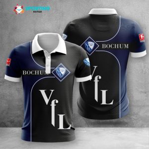 VfL Bochum Polo Shirt Golf Shirt 3D PLS1675