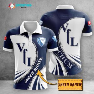 VfL Bochum Polo Shirt Golf Shirt 3D PLS2293