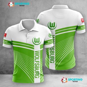 VfL Wolfsburg Polo Shirt Golf Shirt 3D PLS1493