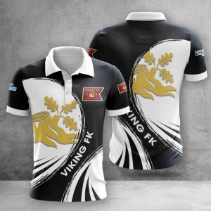 Viking Fotballklubb Polo Shirt Golf Shirt 3D PLS2341