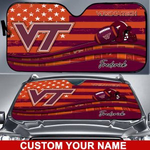 Virginia Tech Hokies NCAA Car Sun Shade CSS0613