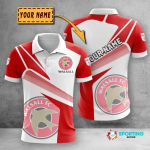 Walsall FC Polo Shirt Golf Shirt 3D PLS365