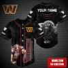 Washington Commanders NFL 3D Personalized Baseball Jersey BJ1417