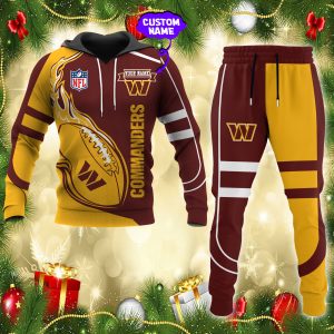Washington Commanders NFL Combo Hoodie And Joggers Gift For Fan 2023 CHJ099