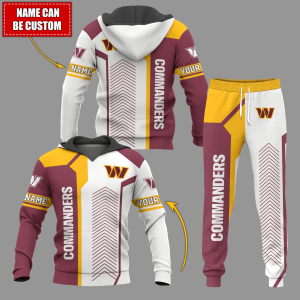 Washington Commanders NFL Personalized Combo Hoodie And Jogger CHJ643